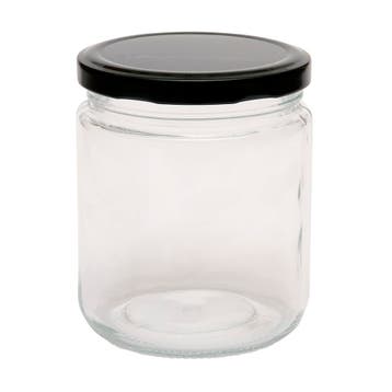 BrandNewCake Glazen Pot met Deksel 450ml, Verzenden, Nieuw
