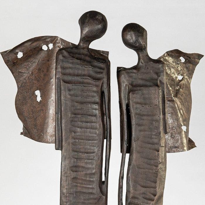 Karol Dusza (XX-XXI) - LARGE “ONLY TOGETHER WE WILL FLY” 2, Antiek en Kunst, Kunst | Designobjecten