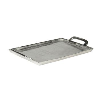 dienblad silver look 35x22cm, Verzenden, Nieuw
