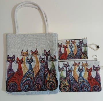 Wandtapijt (3) - 40 cm - 38 cm - Tassen en portemonnees