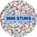 Fako Bijoux - Emoji / Smiley Kralen Bulk - Acryl - 7mm -, Verzenden, Nieuw