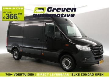 Mercedes-Benz Sprinter 316 2.2 CDI 164PK L2H2 | Airco |, Euro 6, Zwart, Mercedes-Benz, Nieuw