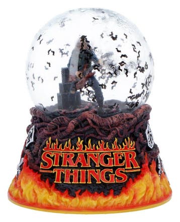 Stranger Things Snow Globe Eddies Sacrifice, Ophalen of Verzenden, Nieuw, Film, Beeldje, Replica of Model