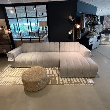 Hoekbank Soho Grijs - Studio Cosy, Huis en Inrichting, Banken | Bankstellen, Japandi, Hoekbank, Nieuw, Ophalen of Verzenden
