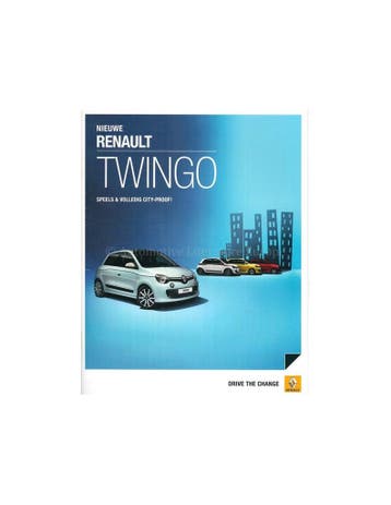 2014 RENAULT TWINGO BROCHURE NEDERLANDS, Nieuw, Renault, Author