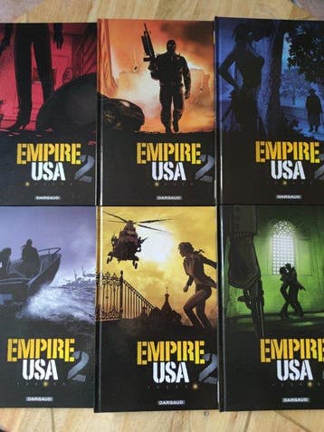 Empire USA - Saison 2 complète - 6x C - 6 Album - Eerste, Boeken, Nieuw