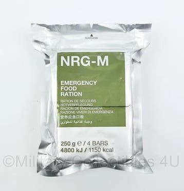 NRG M Emergency Food Ration 1150 kcal Best Before 08-2031, Diversen, Ophalen of Verzenden