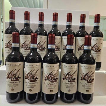 2024 Fattoria Mantellassi Il Canneto Sangiovese - Maremma, Nieuw