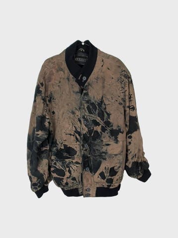 BARISAL Bomber Jacket Heren maat XL Bruin Vintage, Bruin, Maat 56/58 (XL), Ophalen of Verzenden, Zo goed als nieuw