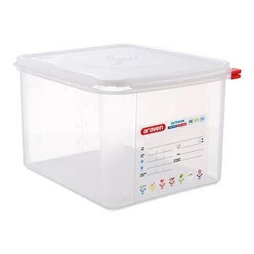 Voedseldoos | 12.5L | 1/2GN | 325x265x200(h)mm Araven, Verzenden, Nieuw in verpakking