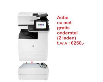 HP - HP Color LaserJet Managed MFP E87650DN (X3A90A), Computers en Software, Printers, Gebruikt, Printer, Kleur printen, HP