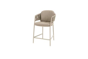 Taste by 4 Seasons Calma high dining stoel latte |, Ophalen of Verzenden, Nieuw