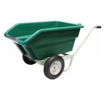 Tweewielige kantelbare kruiwagen 255 ltr. GROEN, Ophalen of Verzenden