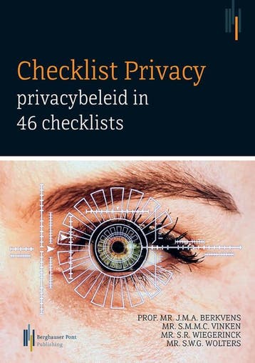 Checklist privacy AVG - Suzan Wolters 9789492952011, Verzenden, Zo goed als nieuw, Suzan Wolters