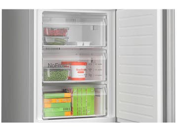 Bosch - Koel-vriescombinatie - Inhoud  321 L - Nofrost, 200 liter of meer, Verzenden, 60 cm of meer, Met aparte vriezer