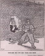 Vrij Nederland - Rug tegen de muur (lijst optie), Verzamelen, Verzenden