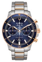 Bulova 98B301 Marine Star Chronograaf herenhorloge 45 mm, Overige merken, Staal, Verzenden, Polshorloge