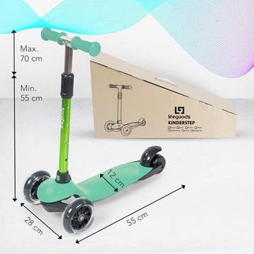 2dekans | LifeGoods Kinderstep - Step 2-5 Jaar - 3, Fietsen en Brommers, Ophalen of Verzenden, Zo goed als nieuw, LifeGoods