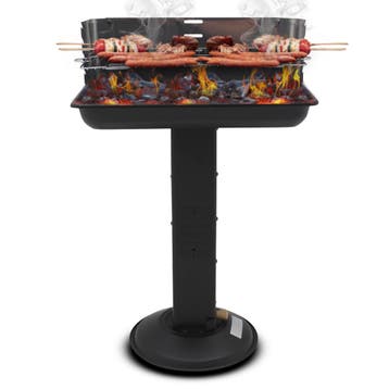 Houtskool barbecue - Zuil barbecue - BBQ - Asopvangbak, Ophalen of Verzenden, Nieuw