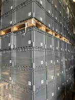 Palletaanbieding 20 stuks: eurobak 600x400x400mm grijs,, Ophalen of Verzenden