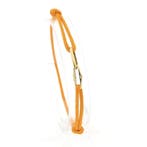 SALE! - Forever knots® Handgemaakte Oranje Satijn armband.., Ophalen of Verzenden, Zo goed als nieuw, Overige kleuren, Goud