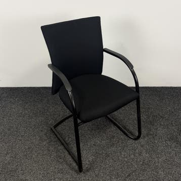 Klöber 742 Vergaderstoel | Zwart, Ophalen of Verzenden, Gebruikt, Zwart