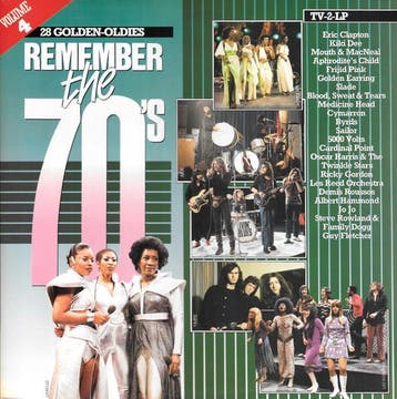 LP gebruikt - Various - Remember The 70s Volume 4, Cd's en Dvd's, Vinyl | Pop, Verzenden, Zo goed als nieuw, Overige formaten