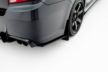 Maxton Street Pro Rear Side Splitters Subaru Impreza WRX STI, Verzenden