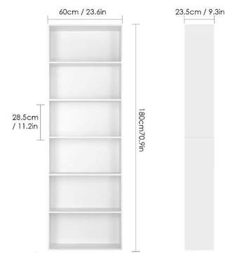 Houten Opbergrek 6 Planken, Huis en Inrichting, Kasten | Boekenkasten, Verzenden, Nieuw
