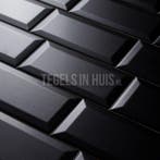 Wandtegel metro tegels zwart mat 7,5x15 wandtegel, Ophalen, Nieuw, 10 m² of meer, Wandtegels