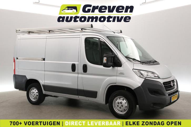 Fiat Ducato 30 2.3 MultiJet L1H1, Auto's, Bestelauto's, Onderhoudsboekje, Lease, Automaat, Zilver of Grijs, Financial lease, Stof