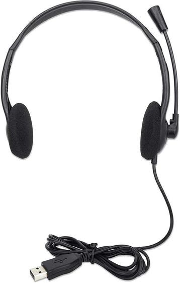 MH USB Stereo Headset On-Ear USB-A, Nieuw