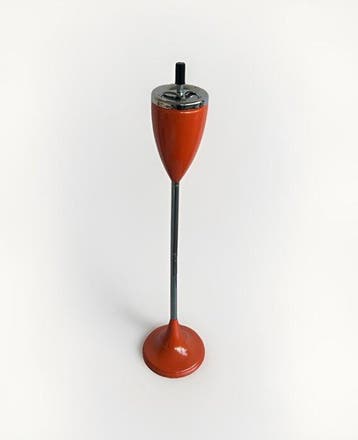 Asbak - Vintage Tulip Standaschenbecher - Metaal, Verchroomd