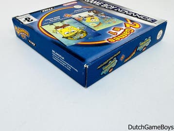 Gameboy Advance / GBA - 2 Games In 1 - Spongebob SuperSponge, Verzenden, Gebruikt