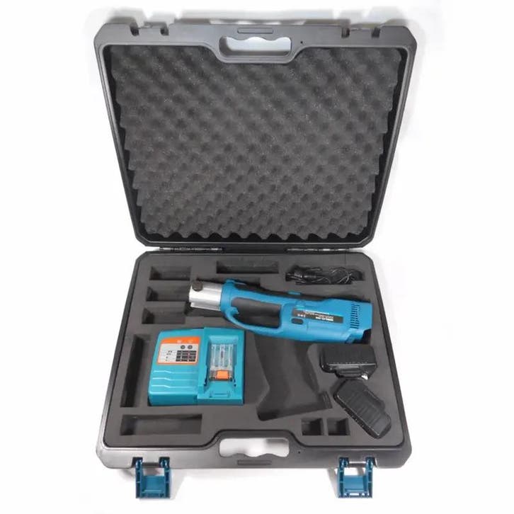 Alpha Accu-Persmachine Set PZ-1550 (Perstang, 18V Lader, 2x, Doe-het-zelf en Verbouw, Verwarming en Radiatoren, Radiator, Nieuw