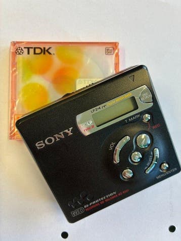 Sony - MZ-R501 Portable MiniDisc Recorder & Player Walkman, Nieuw