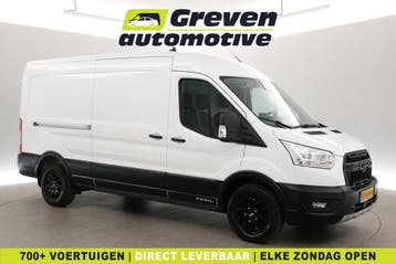 Ford Transit 2.0 TDCI L3H2 170PK Trail, Gebruikt, Euro 6, Wit, Leder