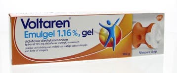 Voltaren Emulgel 1.16% doseer & smeerdop - 100g, Verzenden, Nieuw