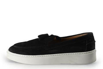 Manfield Instappers in maat 42 Zwart, Kleding | Heren, Schoenen, Manfield, Verzenden, Zwart, Overige typen