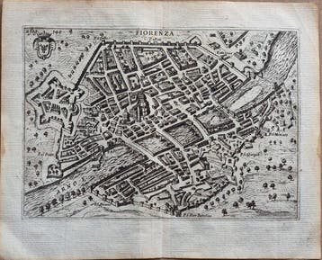 Italië - Firenze; Francesco Scoto (1548/ 1622) - veduta, Boeken, Nieuw