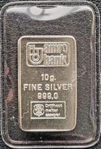 10 Gram Zilverbaar ABN AMRO BANK (Drijfhout), Verzenden, Zilver