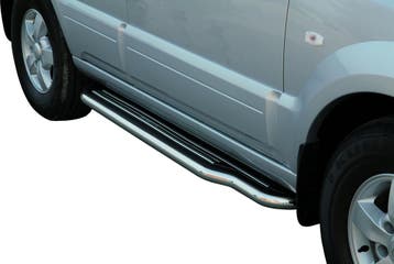 Side Bars | geschikt voor Kia | Sorento 06-09 5d suv. | RVS, Verzenden