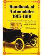 HANDBOOK OF AUTOMOBILES 1915 - 1916 (ASSOCIATION OF, Boeken, Nieuw, Author