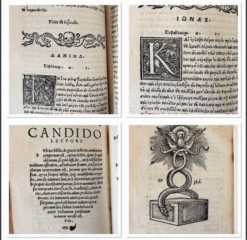 Wolfgang Köpfel (Cephalæus) - Biblia Greca - 1524