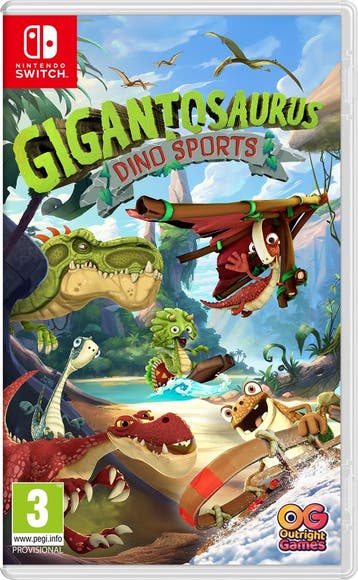 Switch Gigantosaurus: Dino Sports (Geseald), Verzenden, Nieuw