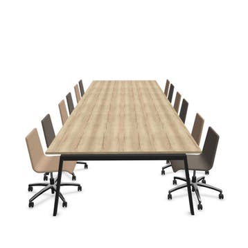 Air2 vergadertafel, 480x160cm, Overige plaatsen, Ophalen of Verzenden, Nieuw in verpakking, Stoel