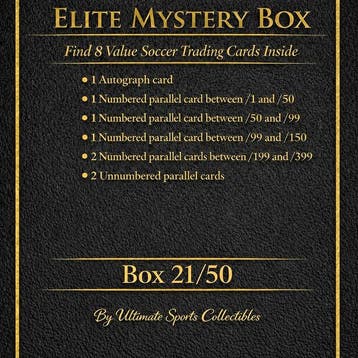 Ultimate Sports Collectibles Nr 21/50 - 1 Mystery box - Mint, Nieuw