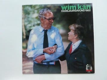 Wim Kan - Oudejaarsavond 1982 (LP), Cd's en Dvd's, Vinyl | Nederlandstalig, Ophalen of Verzenden, Zo goed als nieuw