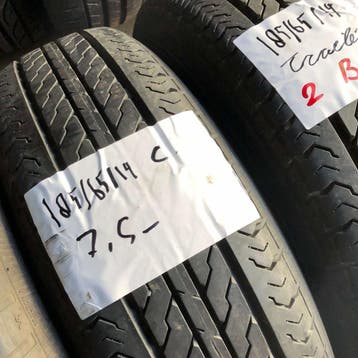 2 x Tracmax 185-65-14 C C Zomerbanden 7,5mm, Auto-onderdelen, Banden en Velgen, 14 inch, Band(en), Zomerbanden, Bestelwagen