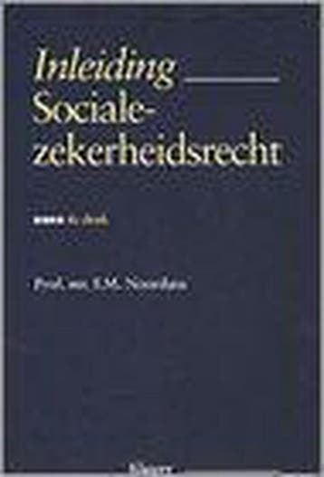 Inleiding socialezekerheidsrecht - F.M. Noordam, Boeken, Verzenden, Gelezen, F.M. Noordam